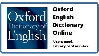 Link to Oxford English Dictionary Online
